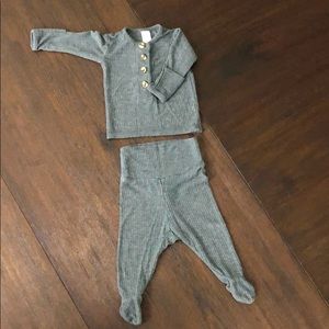 Lou Lou & Company Oakley Ribbed Newborn Set